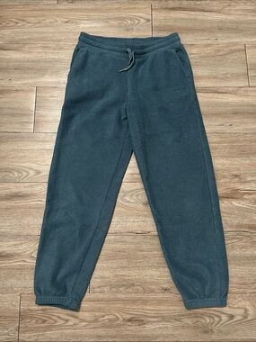 Brixton woman Fleece Joggers - Teal Green